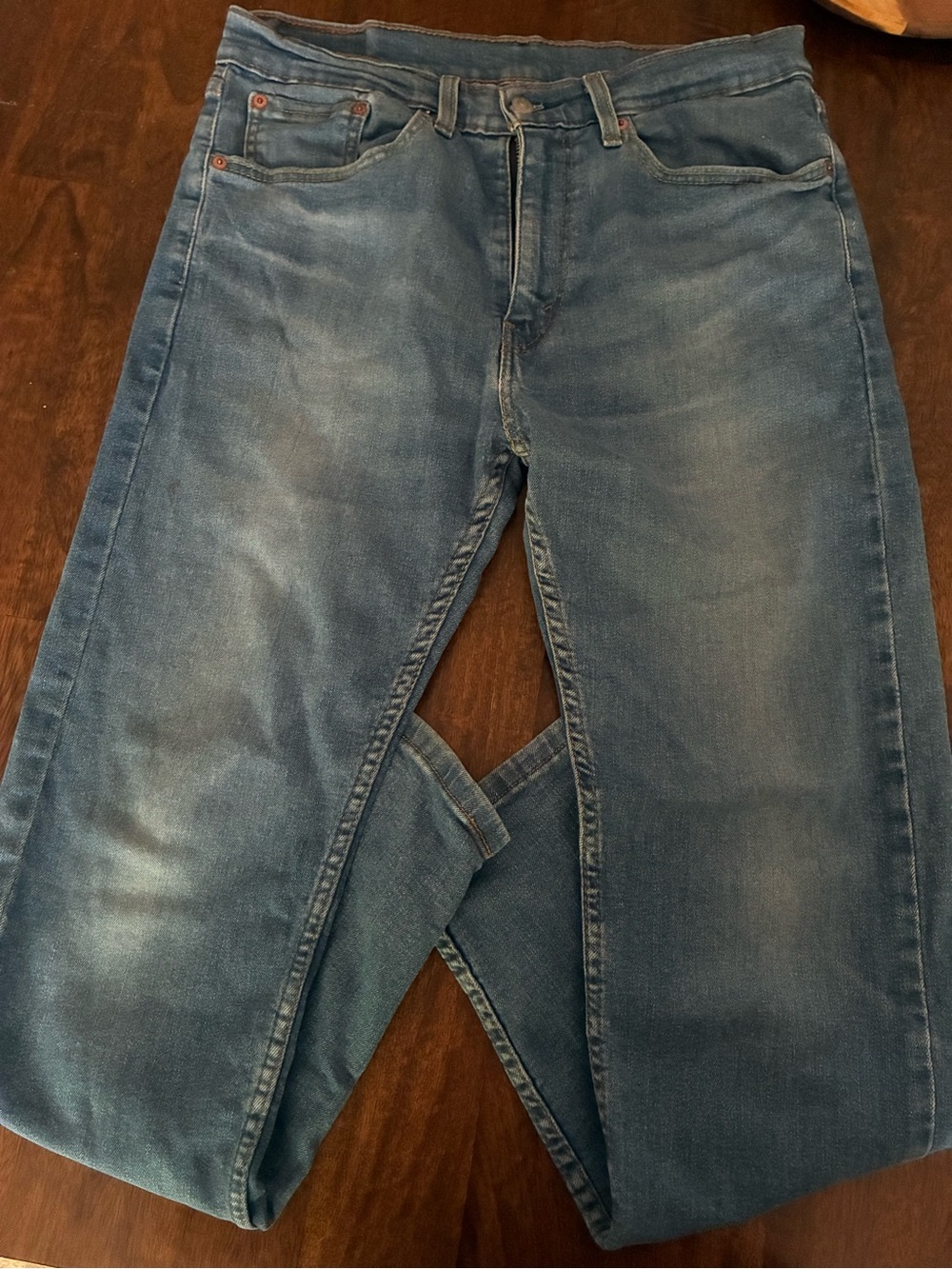 Levi's 505 Faded Blue Jeans